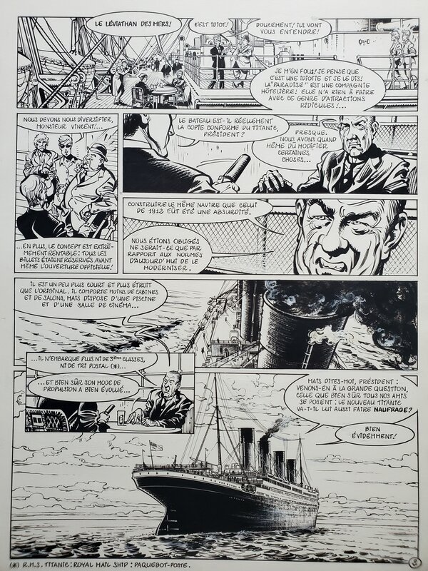 Jytéry, ARLEQUIN   T5 TITANIC II - Comic Strip