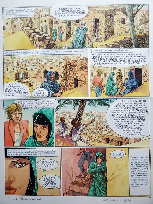 Jean-Marie Michaud, LE PRINCIPE DE L'ENFER   T2 EX NIHILO  coleur directe - Comic Strip