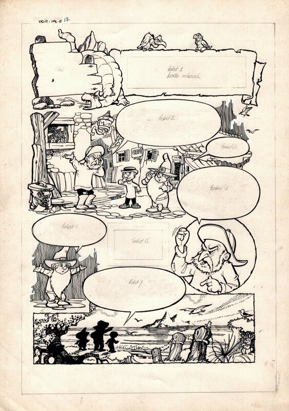 Olle Kapoen by Toonder Studio's, Marten Toonder, Phiny Dick - Comic Strip