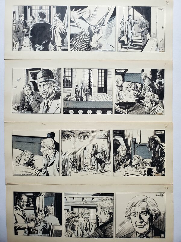 ROULETABILLE par Pierre Le Goff - Planche originale