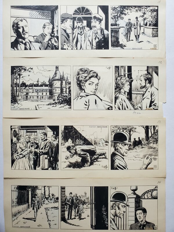 ROULETABILLE par Pierre Le Goff - Planche originale