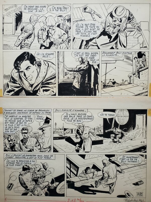 BILLY HATTAWAY by Antonio Parras - Comic Strip