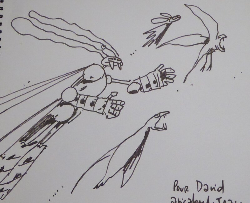 Marvin par Joann Sfar, Lewis Trondheim - Dédicace