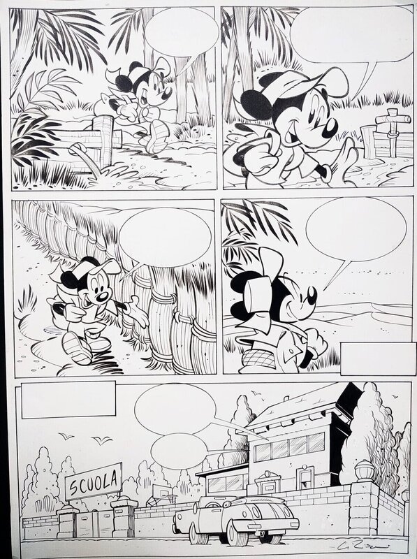 Giuseppe Zironi, Topolino e le 2000 palme - Comic Strip
