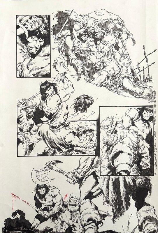 Conan le barbare by paul goodman - Comic Strip