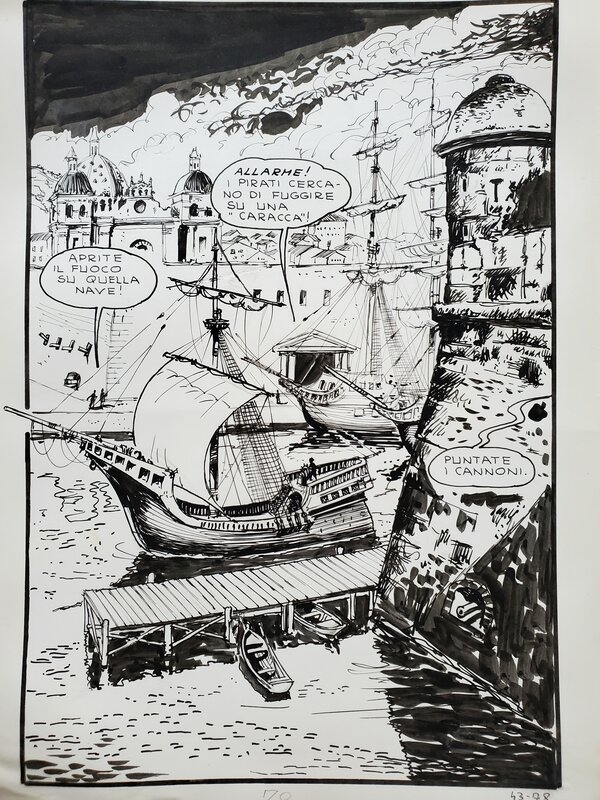JOLANDA DE ALMAVIVA by Milo Manara - Comic Strip
