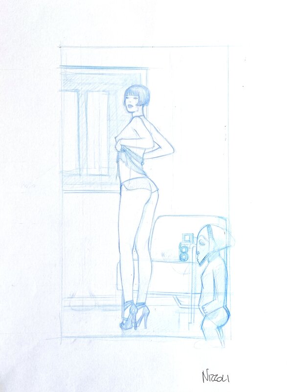 Valentina par Marco Nizzoli - Illustration originale