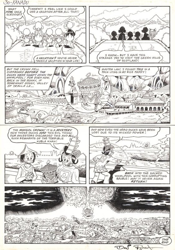 Return to Xanadu by Don Rosa - Comic Strip