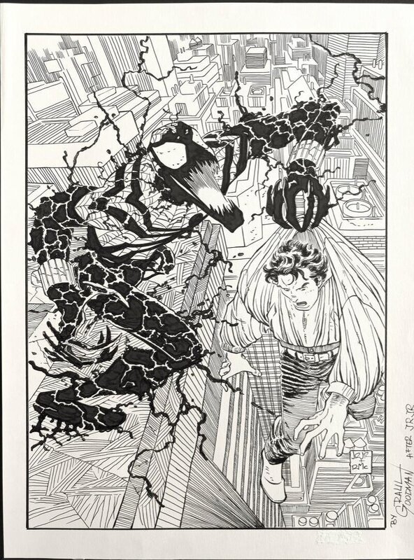 paul goodman, Spider-Man #67, 1996 - Couverture originale