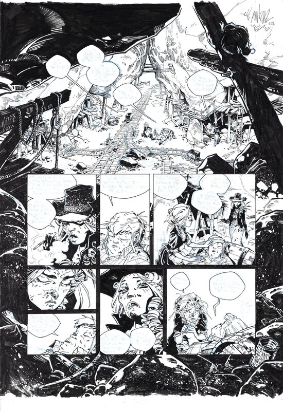 For sale - Anlor, Ladies with Guns - Tome 2 planche 4 - Comic Strip
