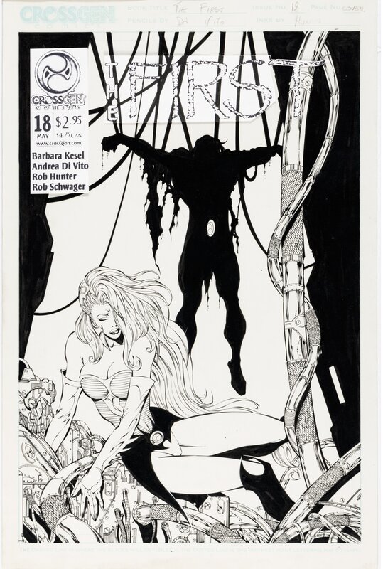 The First #18 par Andrea Di Vito, Robert Hunter - Couverture originale
