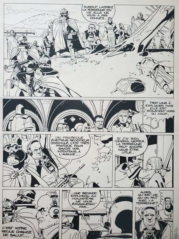 Jean-Marie Melis, IRKAA - LES BOUCLIERS DU POUVOIR - Planche originale