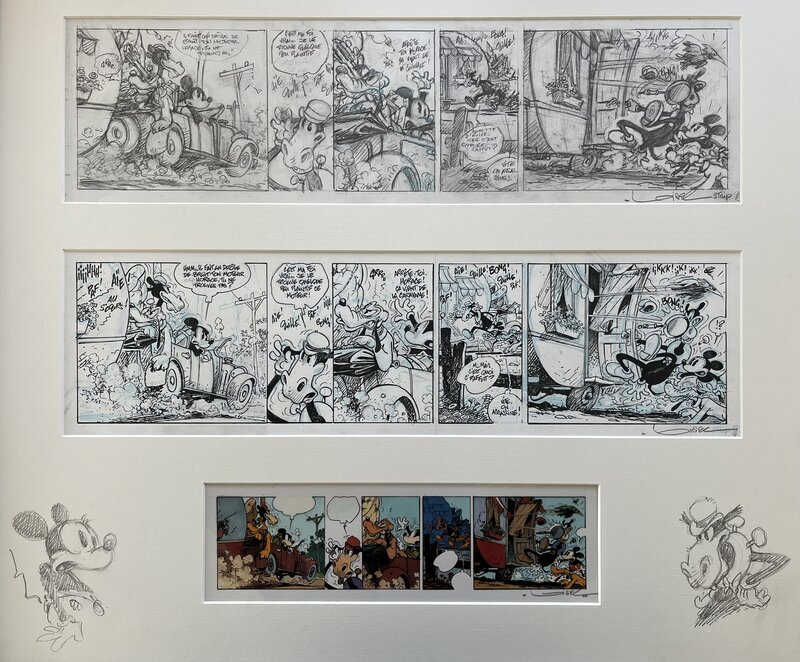 Mickey Café Zombo - Page 11 en haut - Loisel - Comic Strip