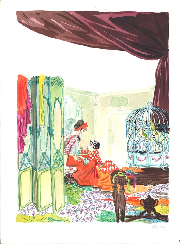 For sale - Agnès Maupré - Le chevalier d'Eon tome 1 p.3 - Comic Strip