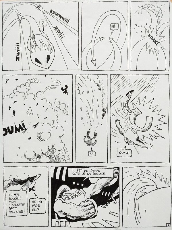 Christophe Blain, Jo & Blouh & Le Nioukem - Comic Strip