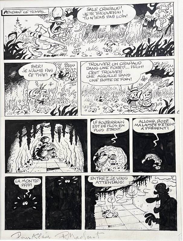 Raymond Macherot, Sybilline et le Murmuhr - Comic Strip