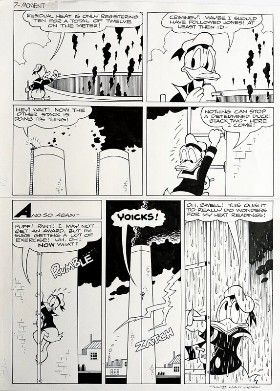 William Van Horn, The Heat of the Moment - Comic Strip