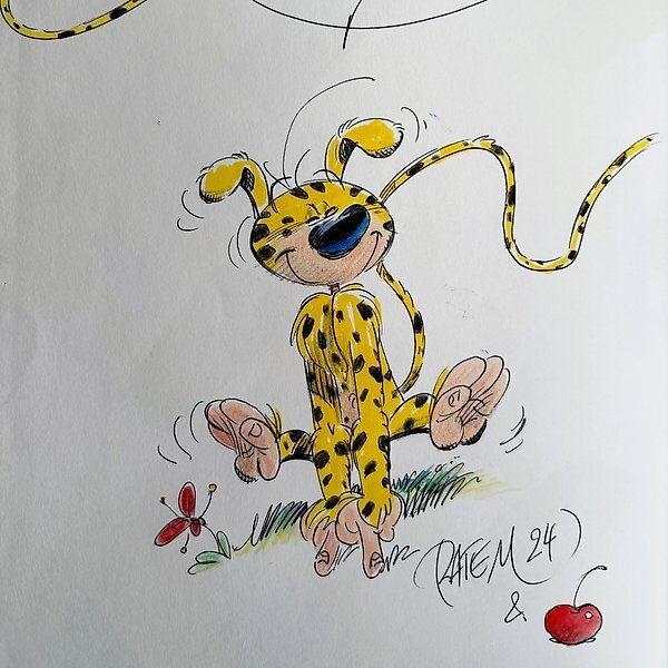 Le Marsupilami by Batem - Sketch