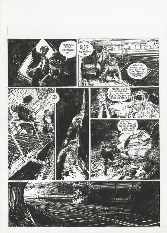 Boucq - New York Cannibals pl.87 - Planche originale