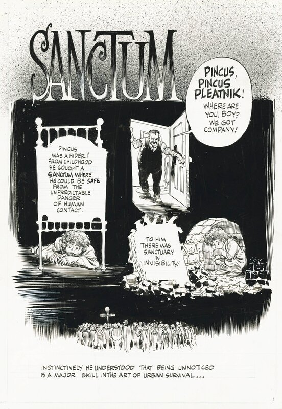 Will Eisner, Splashpage uit 