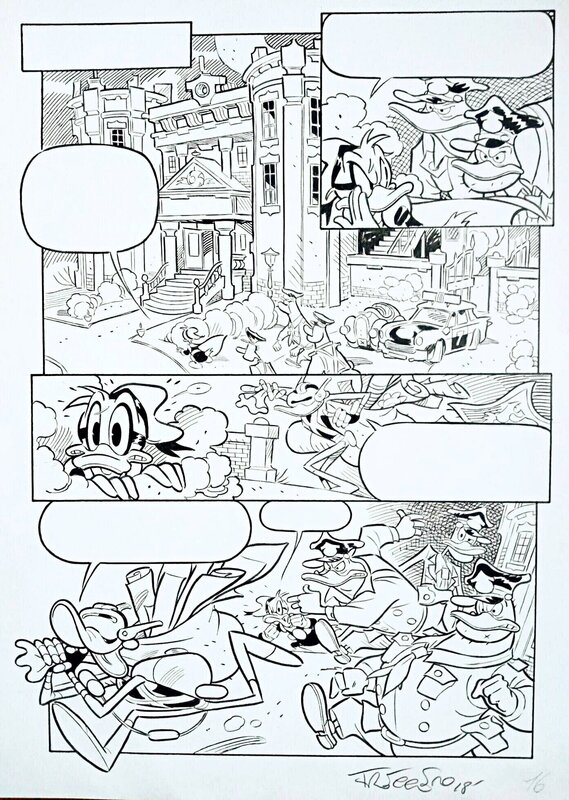 The Jinxer par Andrea Freccero, Byron Erickson - Planche originale