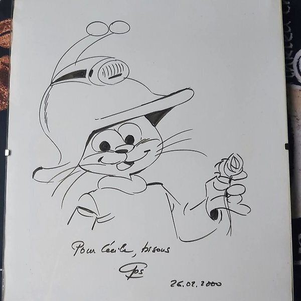 Le Scrameustache by Gos - Sketch