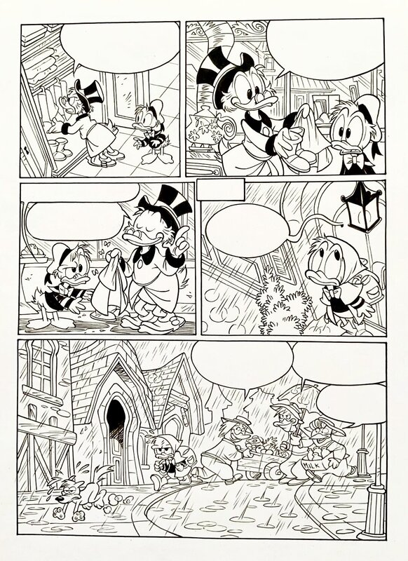 Roberta Migheli, Stefano Ambrosio, Buonanotte Paperotto - Cappucc... rosso - Planche originale