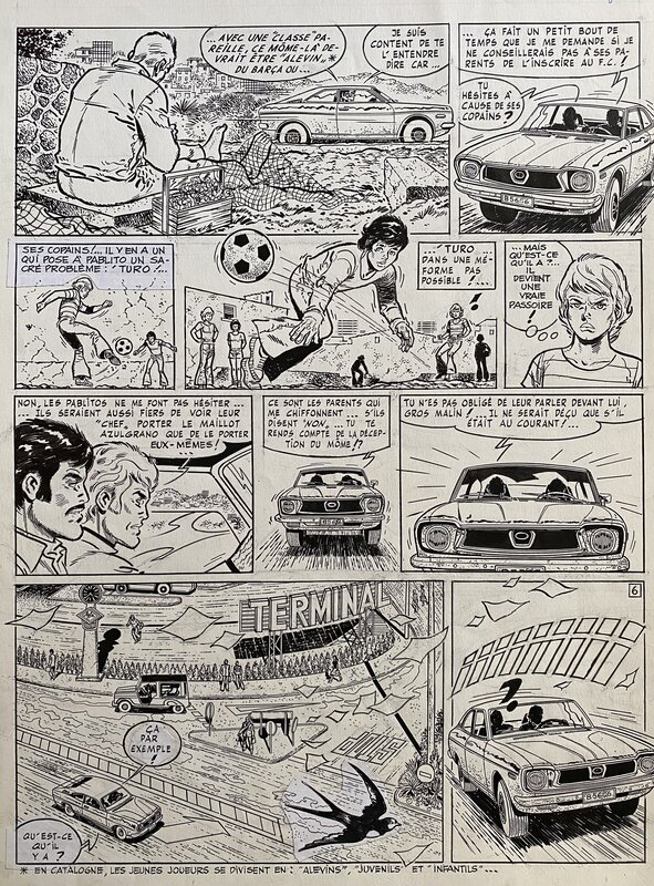 Raymond Reding, Eric Castel - Match retour! - T2 p6 - Comic Strip