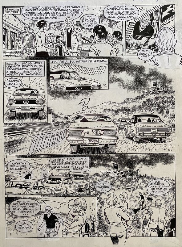 Raymond Reding, Eric Castel - Droit au but! - T4 p40 - Comic Strip