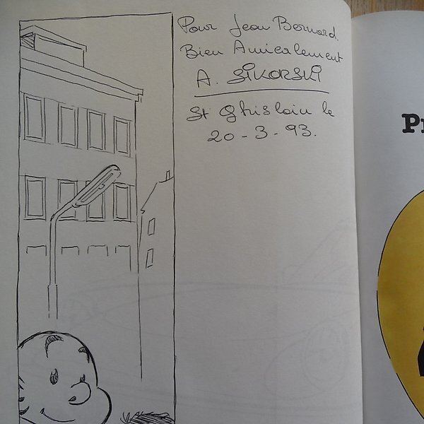 Tif et Tondu by Alain Sikorski - Sketch
