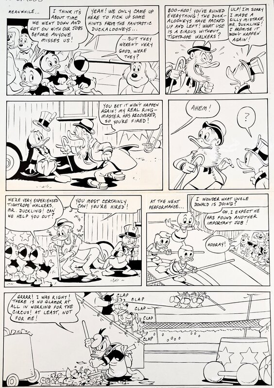 The Circus by Vicar, Mike Sharland, Les Lilley - Comic Strip
