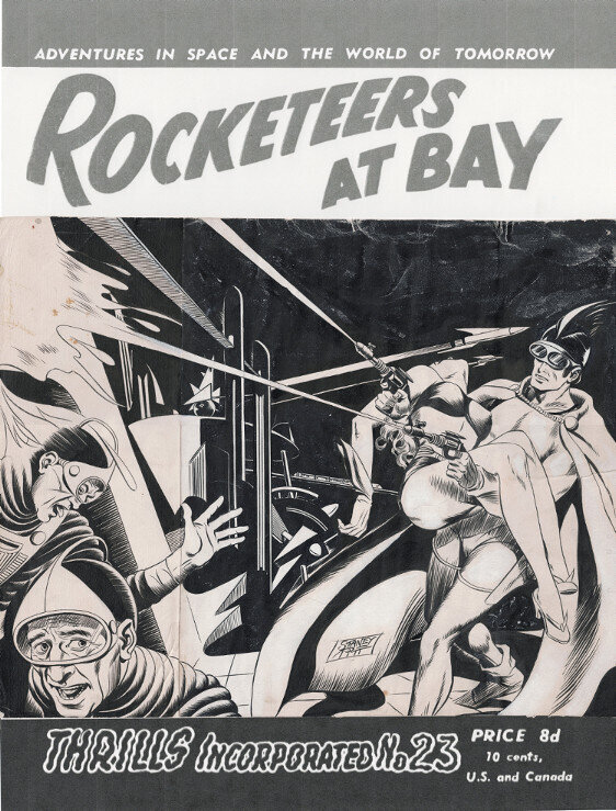 Rocketeers at Bay by Stanley Pitt - Couverture originale