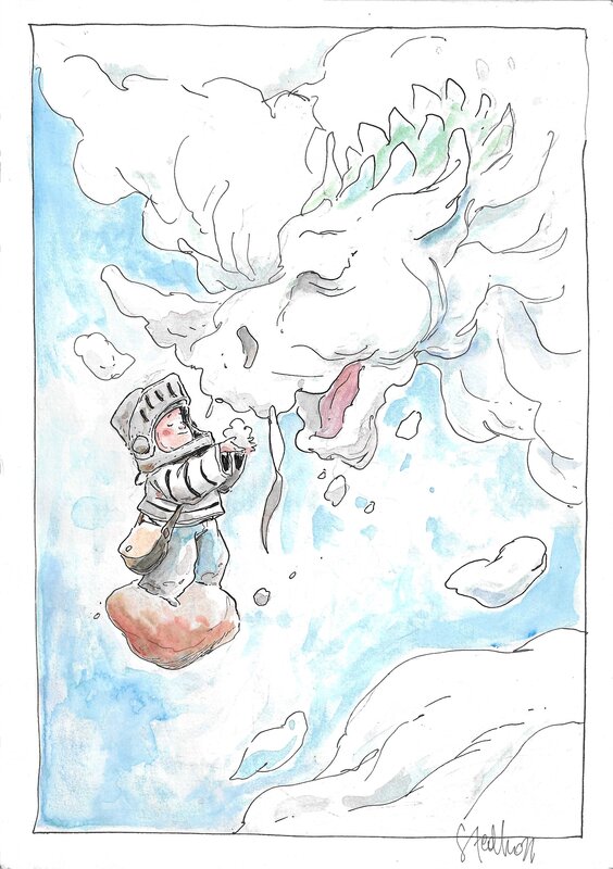 Daan Quichot par Stedho, Steven Dhondt - Illustration originale
