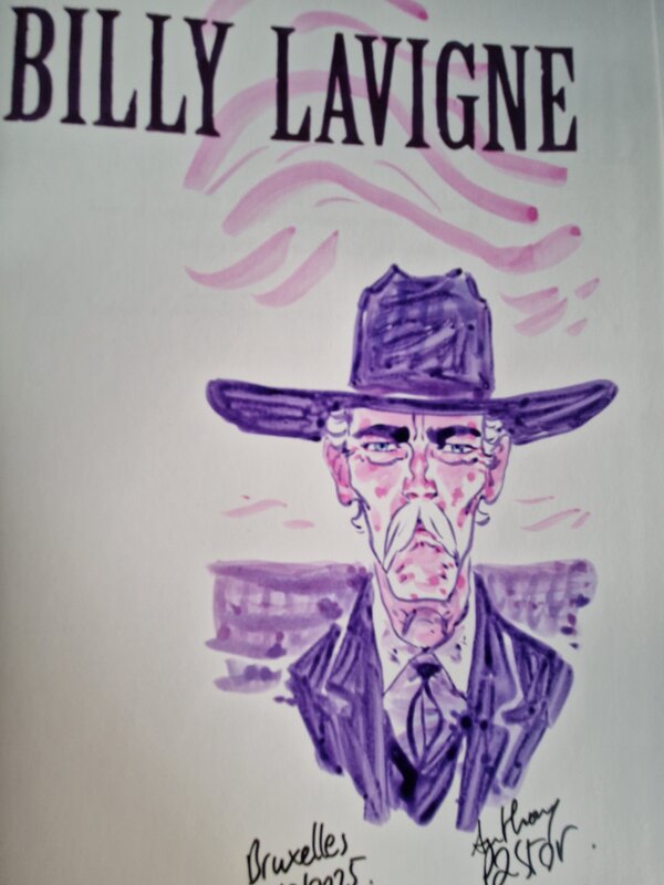 Dédicace de Pastor dans Billy Lavigne - Dédicace