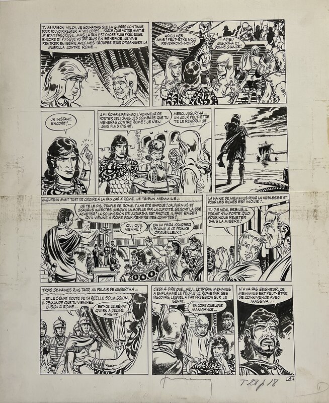 For sale - Hermann, Jugurtha - De Keltiberische Helm - Comic Strip