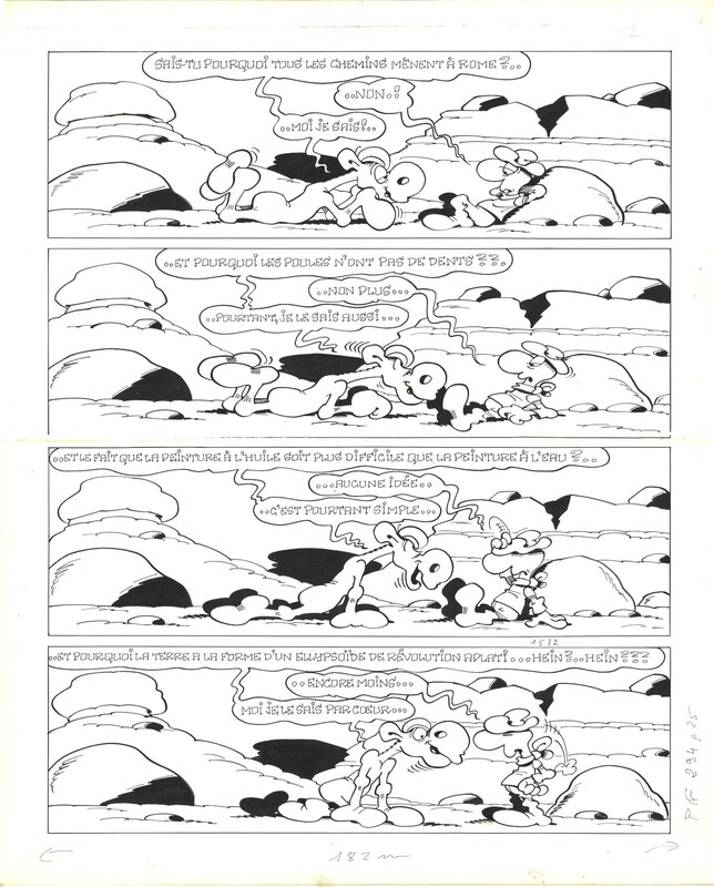 For sale - Jean-Claude Poirier - Horace PIF 294 p.25 - Comic Strip