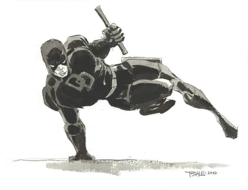 Daredevil by Tim Sale - Original Illustration