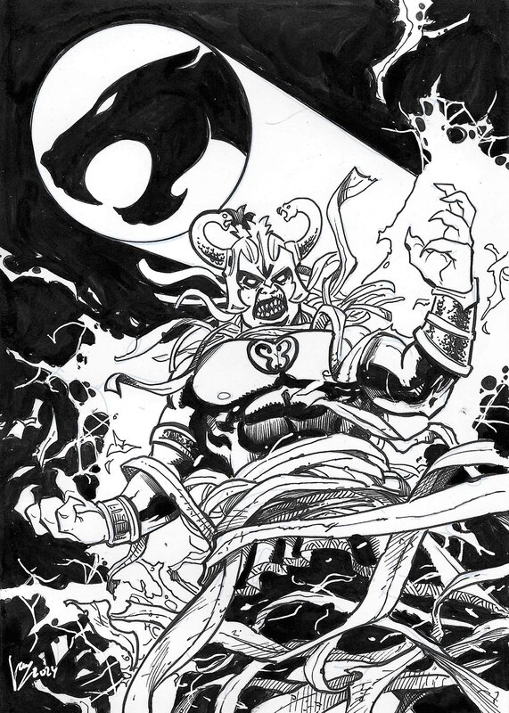 Vicente Cifuentes, Mumm-Ra (ThundarCats) - Illustration originale