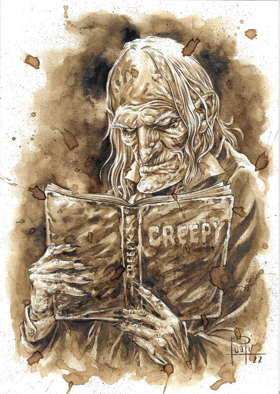 Uncle Creepy par Juapi - Illustration originale