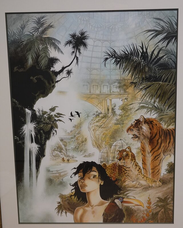 Zoo : La verrière par Frank - Illustration originale