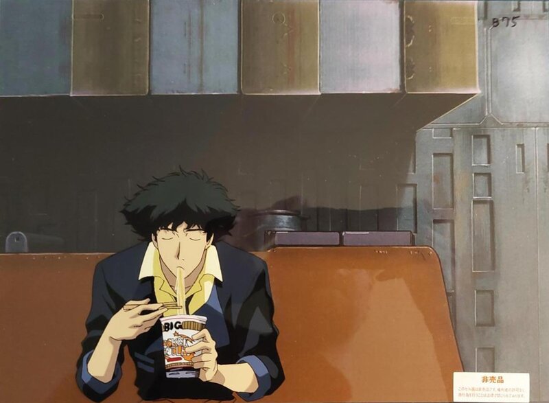 Cowboy Beebop Cel by Hajime Yatate - Original art