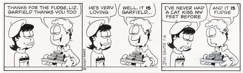 Garfield daily 2007 by Jim Davis - Comic Strip