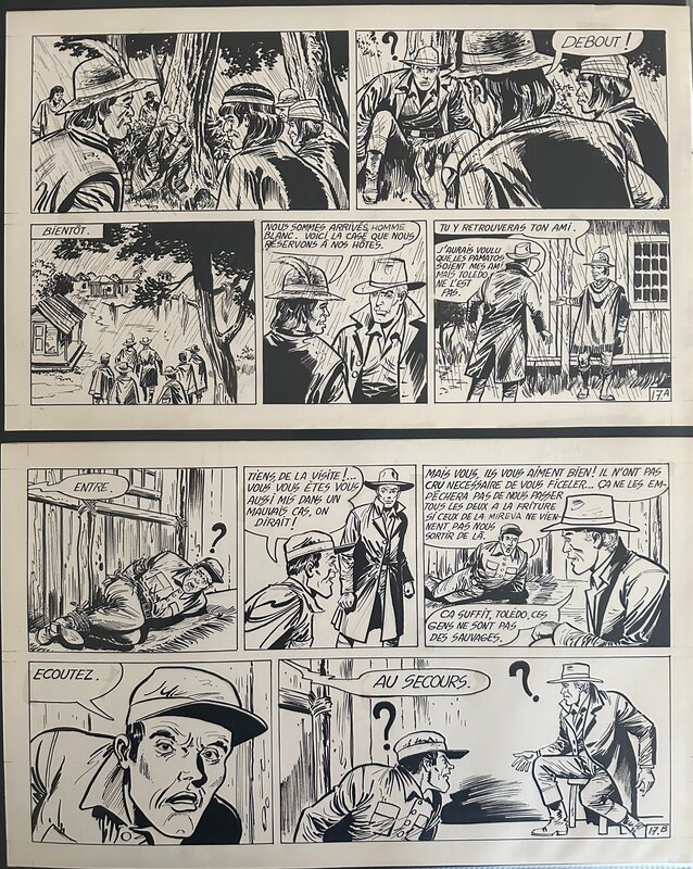 Gérald Forton, Tiger Joe - Ceux de la Mireva - Comic Strip