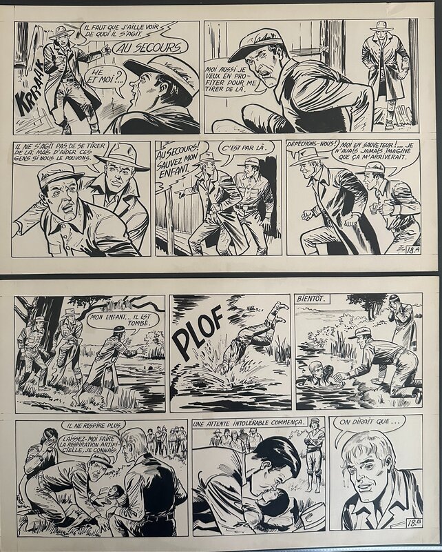 Gérald Forton, Tiger Joe - Ceux de la Mireva - Comic Strip