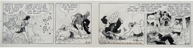 Vincent T. Hamlin, Alley Oop daily 1941 - Comic Strip