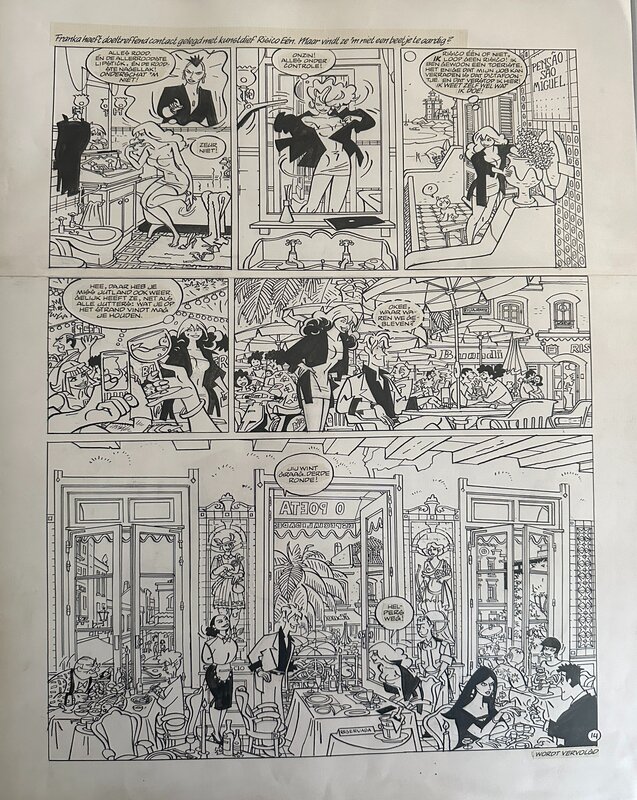 Henk Kuijpers - Franka - Comic Strip