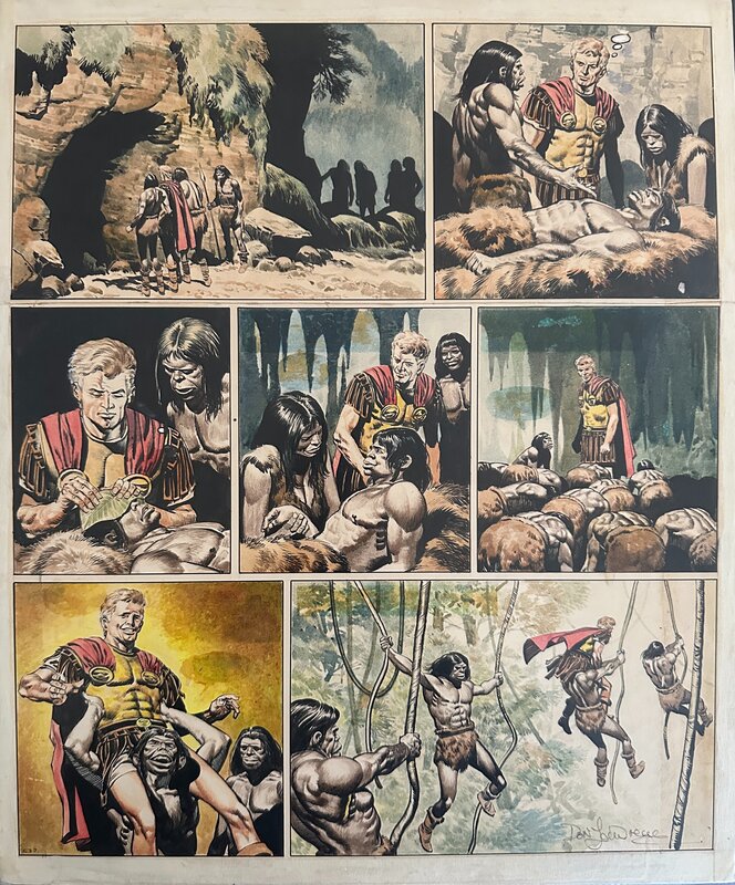 Don Lawrence, Trigië - The Five Labours of Trigo - Comic Strip