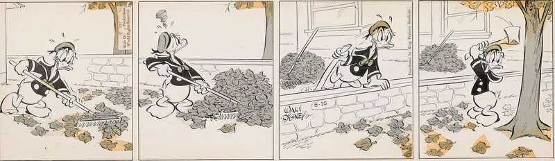 Donald Duck 1957 by Al Taliaferro - Comic Strip