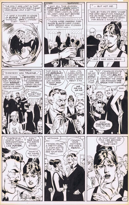 Watchmen #9 page 20 by Dave Gibbons - Comic Strip