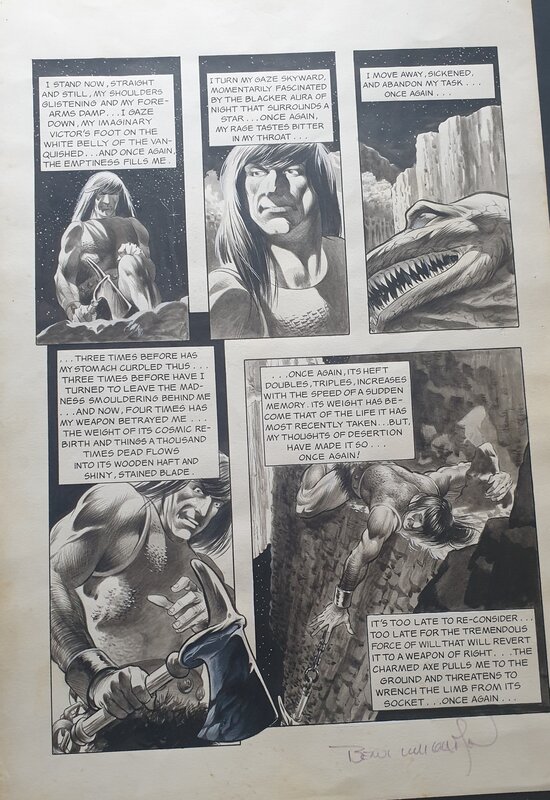 The TASK by Berni Wrightson - Comic Strip